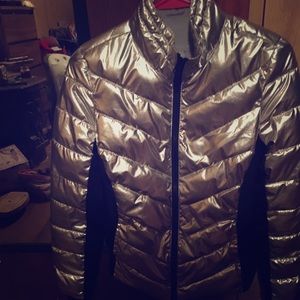 Xs silver and black jacket! Brand new. ! Worn once